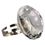 ANILLO DIAMANTE TRANSPARENTE
