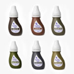 pack de 6 pigmentos homologados para cejas