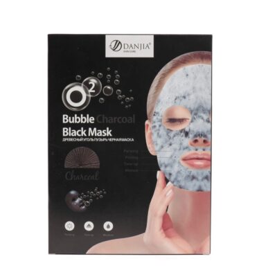 Mascarilla de burbujas con carbón activado