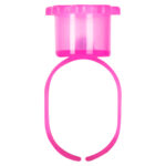anillos tipo flor rosadoss