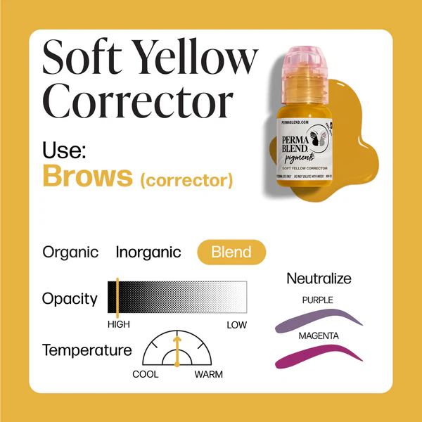 Perma Blend Soft Yellow Corrector Color Information PBSYC