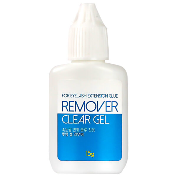 Removedor de pestañas en gel azul