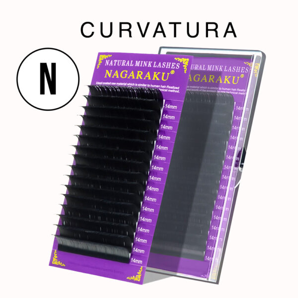 Pestañas en seda nagaraku