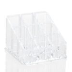 organizador cosmetico plastico transparente