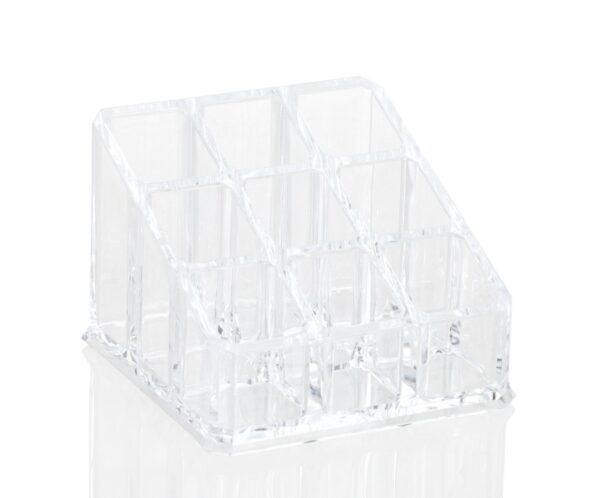 organizador cosmetico plastico transparente