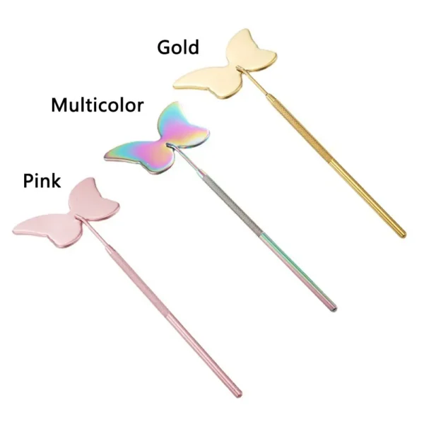 Espejo de pesta as con aumento en forma de mariposa accesorio grande de acero inoxidable con.jpg