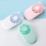 Mini ventilador de escritorio recargable por USB Enfriador de verano ajustable 3 modos port til para.jpg 1