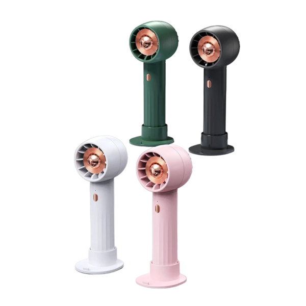 Mini ventilador pestañas de mano con carga USB ventilador de refrigeracion Personal ajustable Turbo portatil