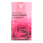 Bandas de cera fría x10 corporal calidad premium