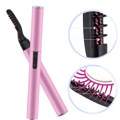 ENCRESPADOR ELECTRICO ROSADO.