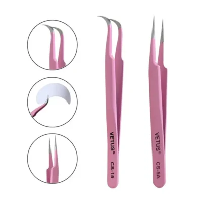 PINZA ROSADA ORIGINAL VETUS X UNIDAD.