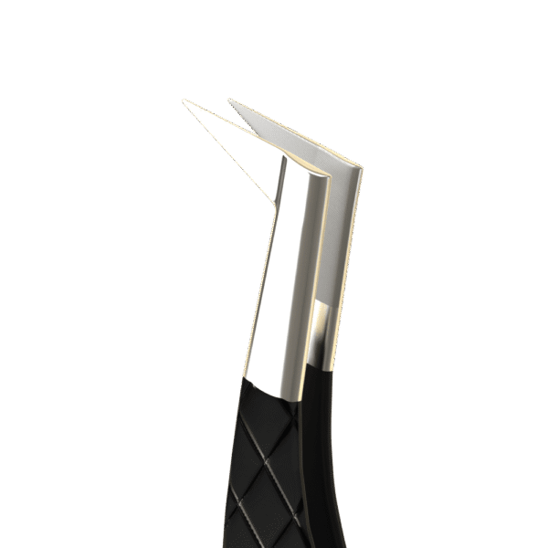 Pinzas 3D corrugada negra