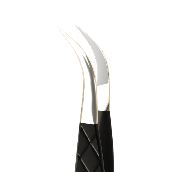 Pinza curva corrugada