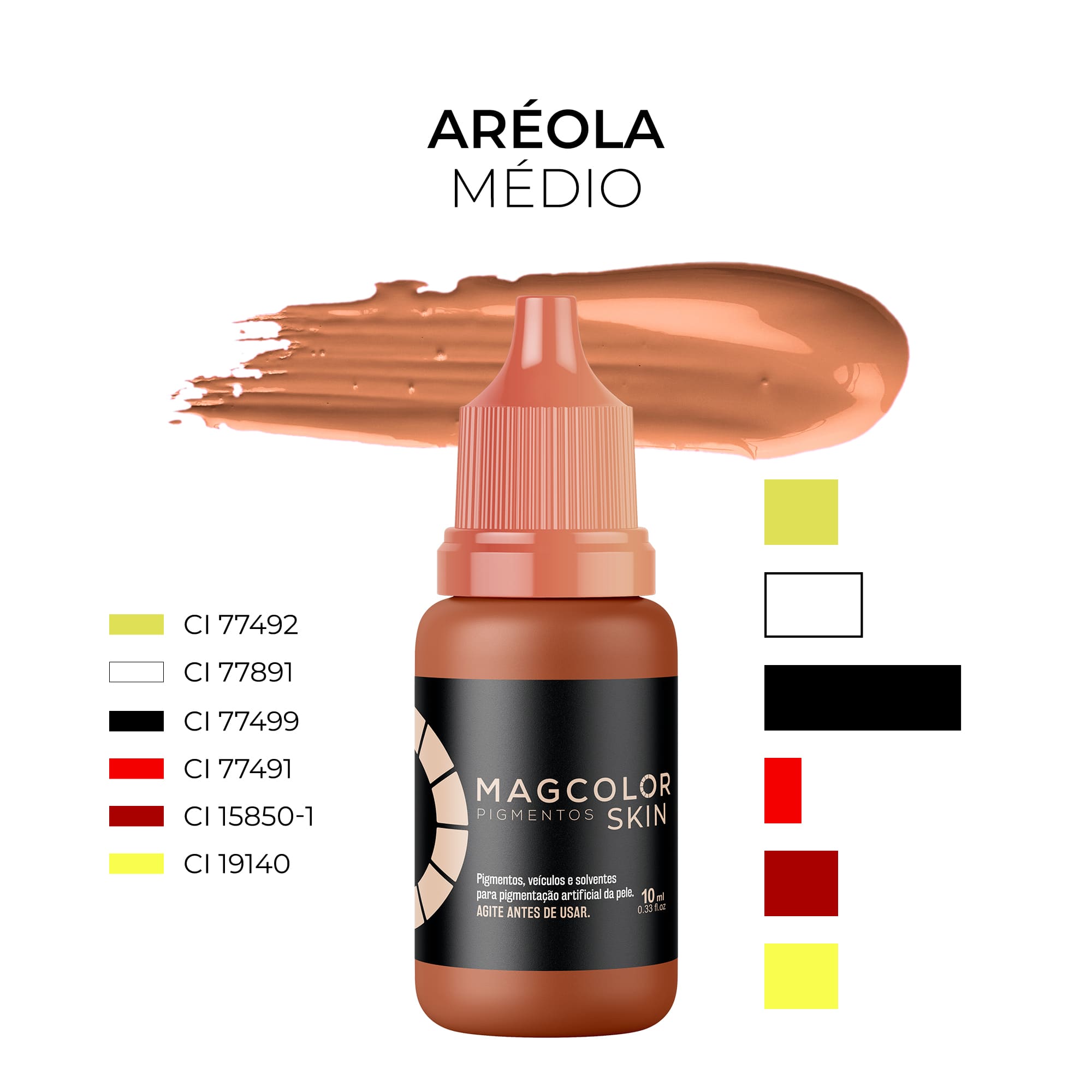 medical areola medio