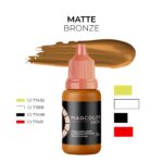 Skin matte bronze