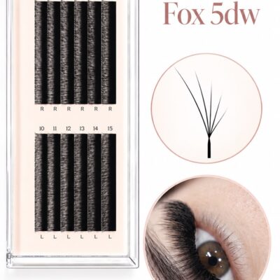 ARABIAN SET PESTAÑAS 5D-W FOX FIBRA TECNOLOGICA.