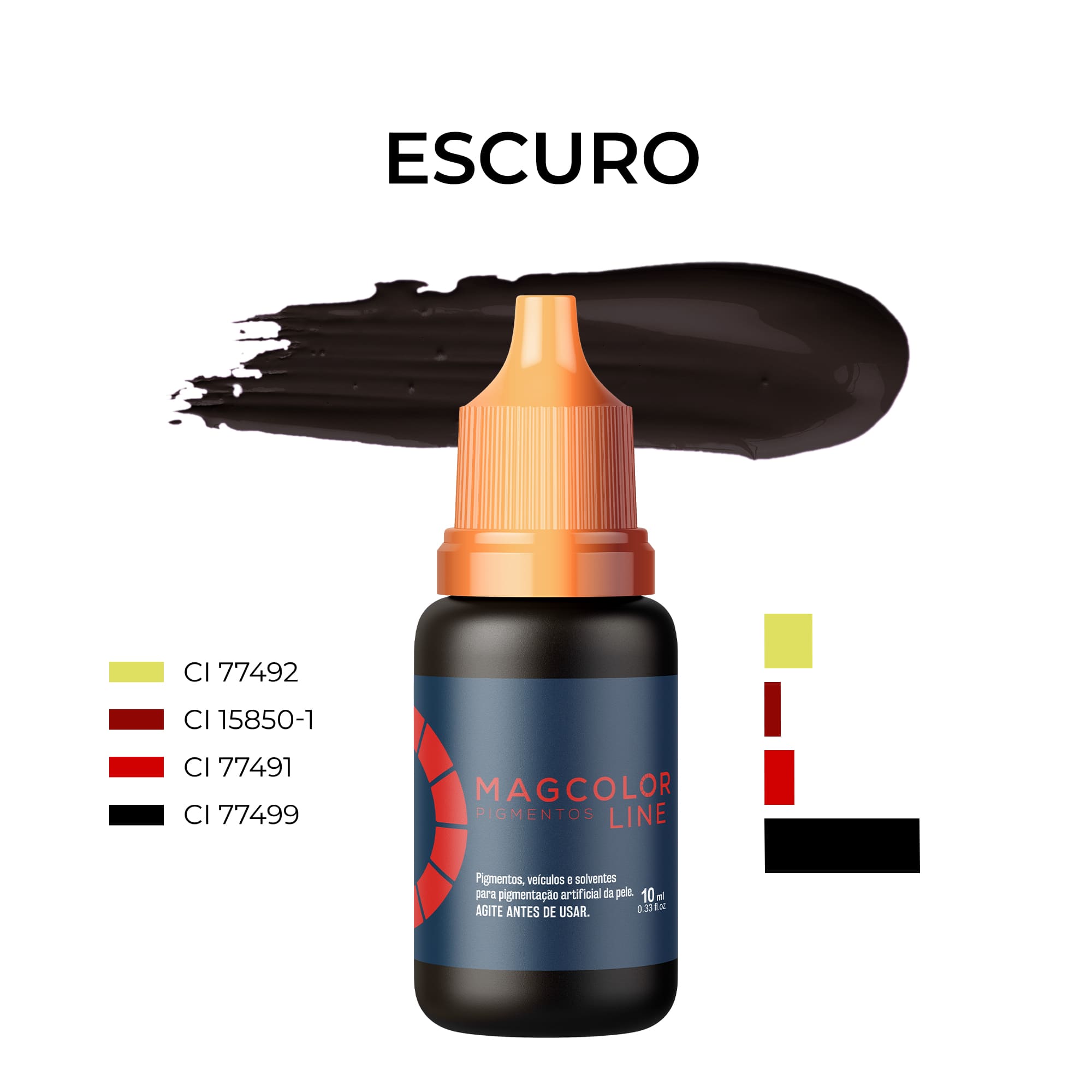 Proporção Escuro () ()