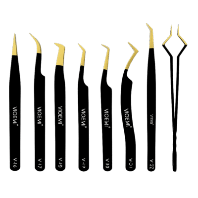PINZAS PUNTA DE FIBRA LISA VIOEMI X UNIDAD.