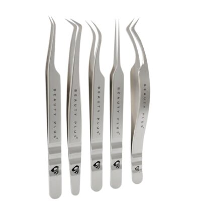 PINZAS PUNTA DE FIBRA BEAUTY PLUS UCRANIA X UNIDAD.