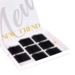 set de lujo 4DW curvas variadas extensiones de pestañas beauty plus