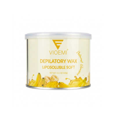 CERA LIPOSOLUBLE SOFT BANANA 400 GR FACIAL Y CORPORAL FRIA-CALIENTE