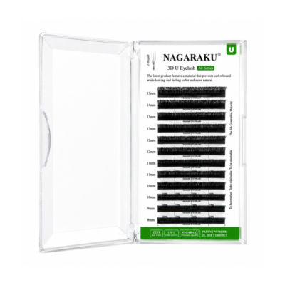 PESTAÑAS NAGARAKU 3D-U FIBRA TECNOLOGICA 8-15 MIX.