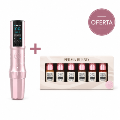 MICROBEAU E.L.B. STROKE AJUSTABLE PMU + SET DE PIGMENTOS PERMABLEND LUXE GRATIS